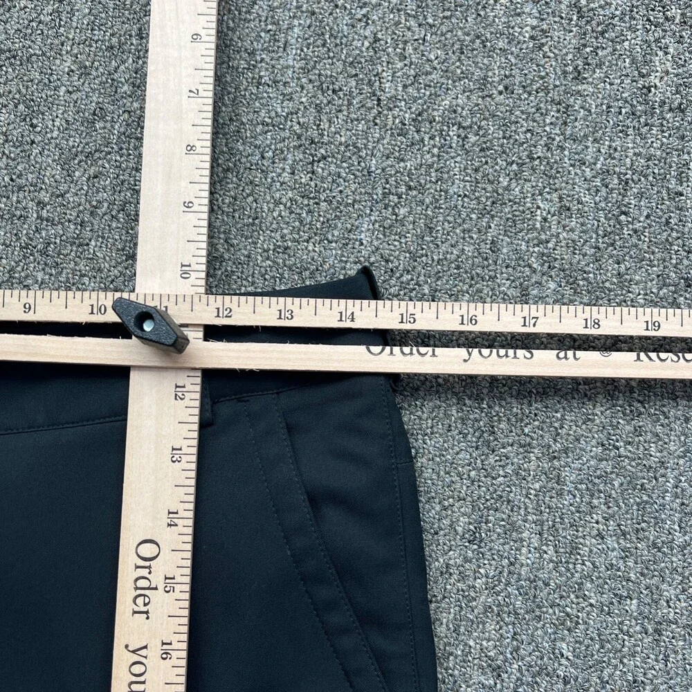 Nike‎ Golf Pants Size 2 Womens Black 28 x 25 Athletic Pants Dri Tour Performance